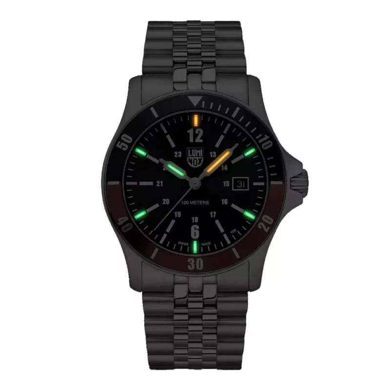 Relógio de homem Luminox XS.0914 42mm Carbonox aço inoxidável quartzo suíço