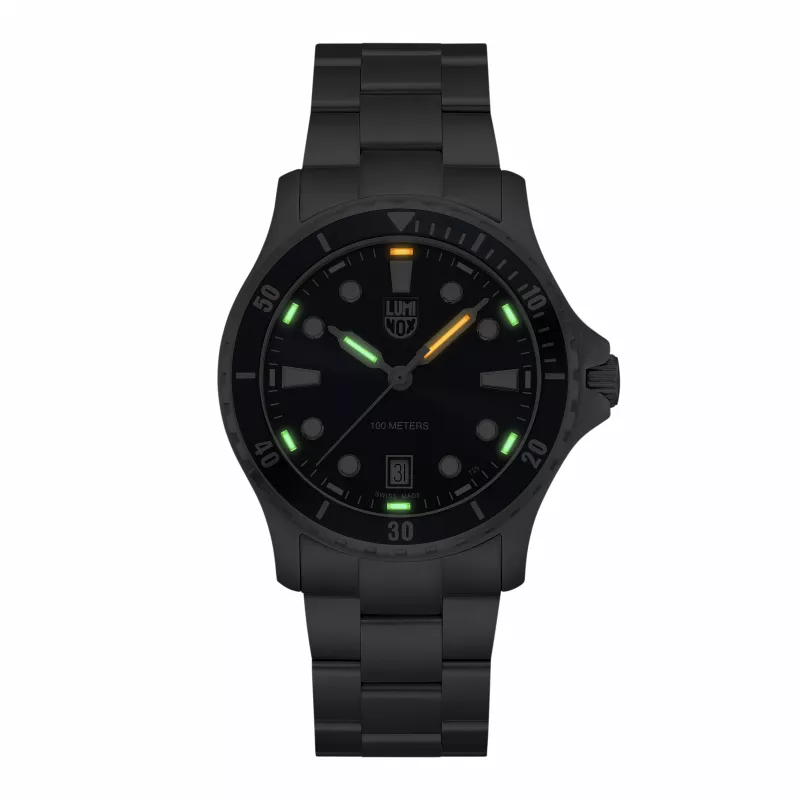 LUMINOX homem XS.0943 44mm Swiss Automatic relógio aço inoxidável