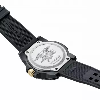 Relógio de homem Luminox Navy SEAL 3500 Series XS.3508.GOLD 45mm suíço quartzo