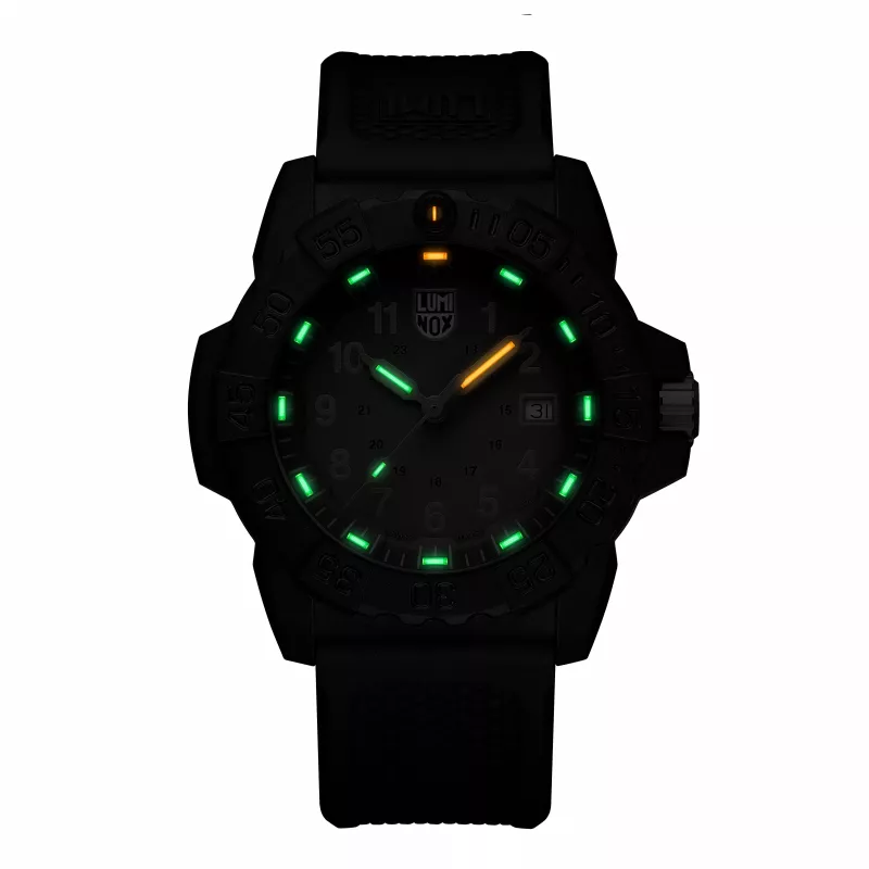 Relógio de homem Luminox Navy SEAL 3500 Series XS.3508.GOLD 45mm suíço quartzo