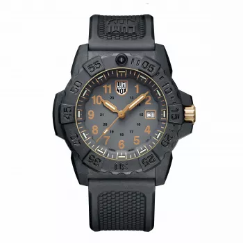 Relógio de homem Luminox Navy SEAL 3500 Series XS.3508.GOLD 45mm suíço quartzo