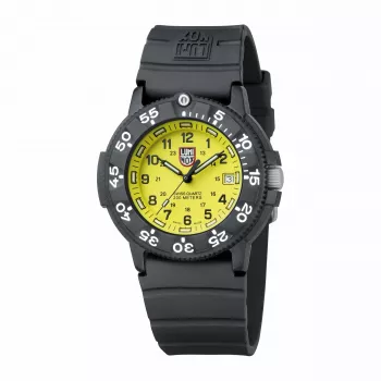 Relógio de homem Luminox Navy SEAL Colormark 3000 Series XS.3005.F 43mm Preto Borracha