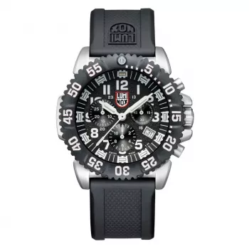 Relógio de homem Luminox Navy Seal Colormark Chronograph série 3180 XS.3181.F 44mm