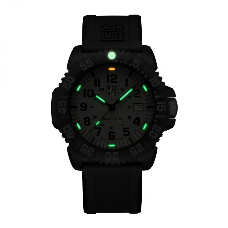 Relógio de homem Luminox X2.2067.1 44mm Quartzo suíço Couro castanho