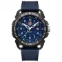 Relógio de homem Luminox XL.1003.ICE ICE-SAR Arctic 1000 Series 46mm mostrador azul pulseira de borracha azul