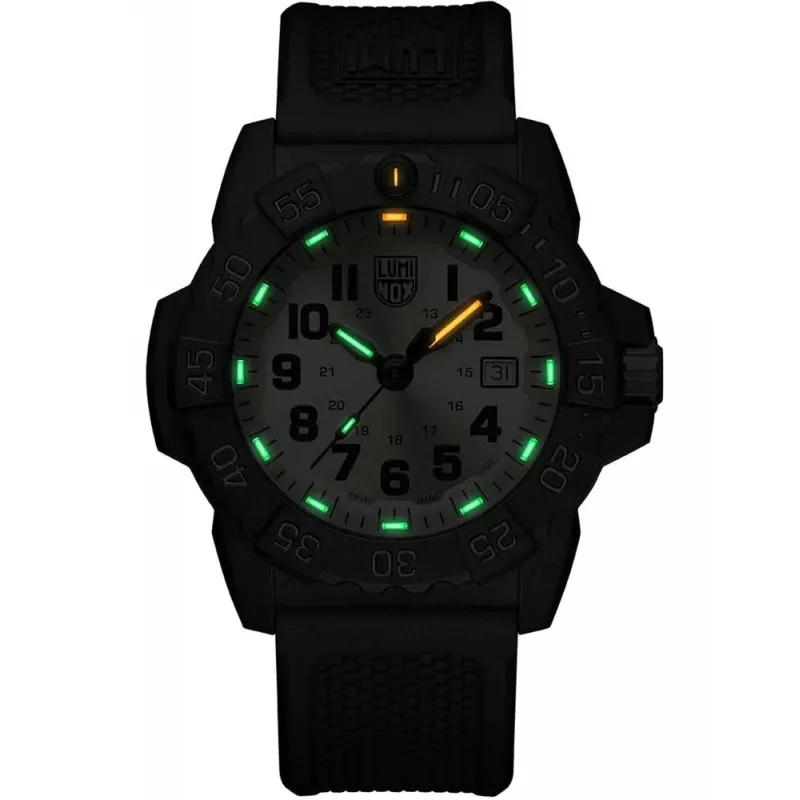 Relógio de homem Luminox XS.3505.GP.1 45mm Carbonox Quartzo suíço