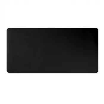 LUMIVIDA Tapete de rato grande em PVC e couro com base de borracha antiderrapante, 1200x600mm, Preto