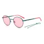 Óculos de sol de mulher M MISSONI MMI0020SIWB armação quadrada de acetato preta lentes cinzentas 51mm