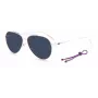 M MISSONI Óculos de sol de mulher MMI0078S3ZJ - armação em acetato preta, lentes em policarbonato cinzentas degradê, 58/13/145 mm
