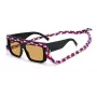 Óculos de sol de mulher M Missoni MMI0086S807 preto cinzento quadrados acetato 57mm
