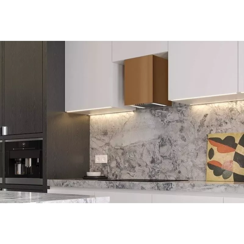 Exaustor de encastrar MAAN ELBA MINI WPB 430 Shine Copper