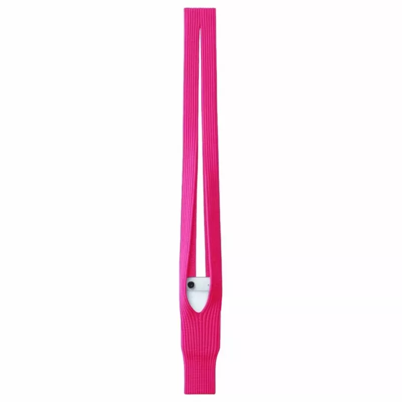 MACHINO meia para iPhone tamanho longo (80 cm) vermelho