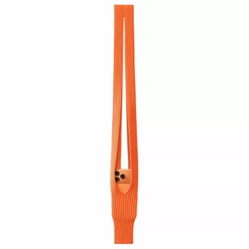 Meia MACHINO para iPhone Tamanho Longo (80cm) Laranja