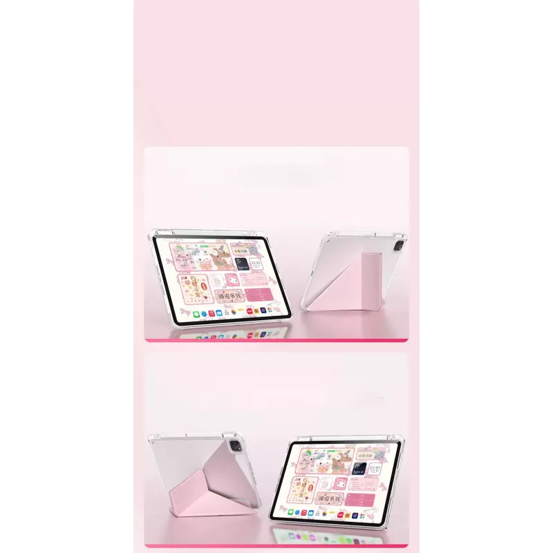 MACHINO TAB Capa para iPad Pro 12.9 2018-2022/ AIR 13 2024 Rosa