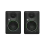 Mackie CR3.5 monitores de estúdio ativos de 3,5 polegadas (par) - 50W classe D, tweeter de cúpula de seda, MDF maciço