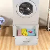 Base para máquina de lavar/secar MACLEAN MC-117 W com gaveta, carga máx. 150 kg, branco