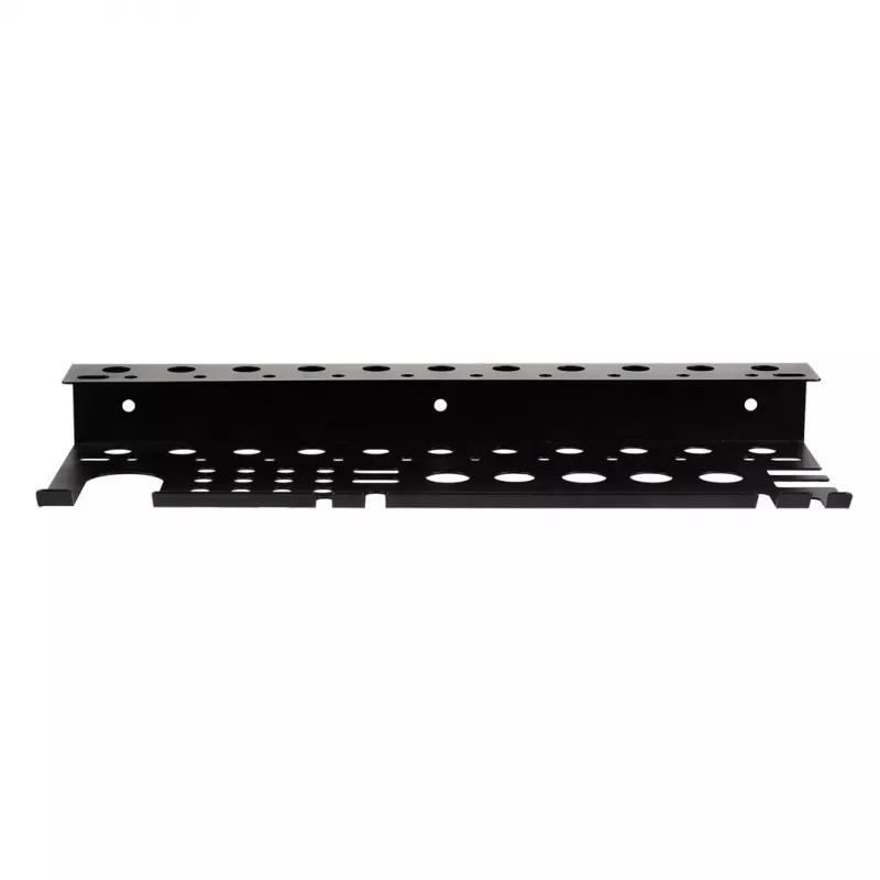 Organizador de ferramentas de parede MACLEAN MC-141 com 20 recipientes e 11 ganchos, preto/vermelho, 800x400x195 mm