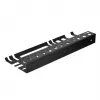 Organizador de ferramentas de parede MACLEAN MC-141 com 20 recipientes e 11 ganchos, preto/vermelho, 800x400x195 mm
