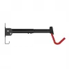 MACLEAN MC-172 Suporte de bicicleta horizontal para parede, aço, 30 kg de carga, ângulo ajustável, dobrável, preto