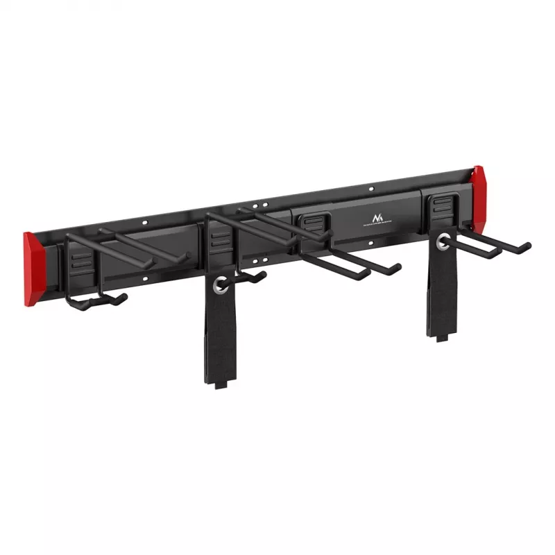 Organizador de ferramentas em aço de parede Maclean MC-178, carga 136 kg, 816 mm de largura, painel perfurado