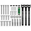 MACLEAN MC-186 suporte de parede para TV inclinável para ecrãs de 13-43 polegadas, VESA 200x200, 45 kg, preto