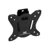 Maclean MC-715 suporte de parede fixo para TV para ecrãs LCD LED Plasma de 13-27 polegadas, VESA 75x75 100x100, 20 kg, preto