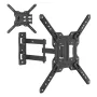 Suporte de parede fixo Maclean MC-759 N para ecrãs de TV/monitor 23–65 polegadas, 30 kg, VESA até 400x400, preto