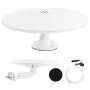 Antena omnidirecional ativa Maclean MCTV-103 para DVB-T/T2 HEVC para autocaravana, 12V