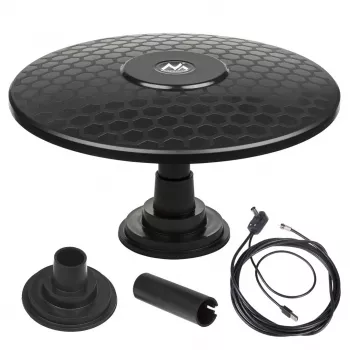 Antena USB magnética DVB-T/T2 H.265 HEVC ativa omnidirecional Maclean MCTV-945