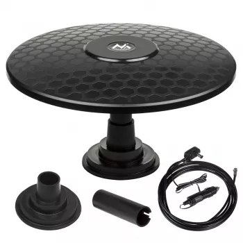 Antena USB magnética DVB-T/T2 H.265 HEVC ativa omnidirecional Maclean MCTV-945