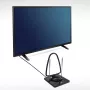 Maclean MCTV-963 Antena interior de alto ganho de baixo ruído Digital Analógica Freeview FM DVB Strong 45dB DVB-T/T2 H.265 HEVC