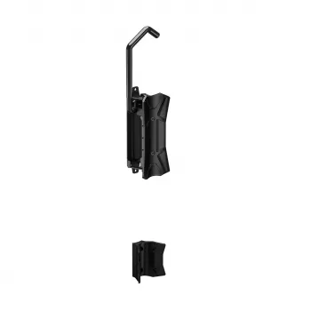 Suporte de parede para bicicleta Maclean, carga máx. 35 kg, ângulo de inclinação ajustável, aço, MC-171