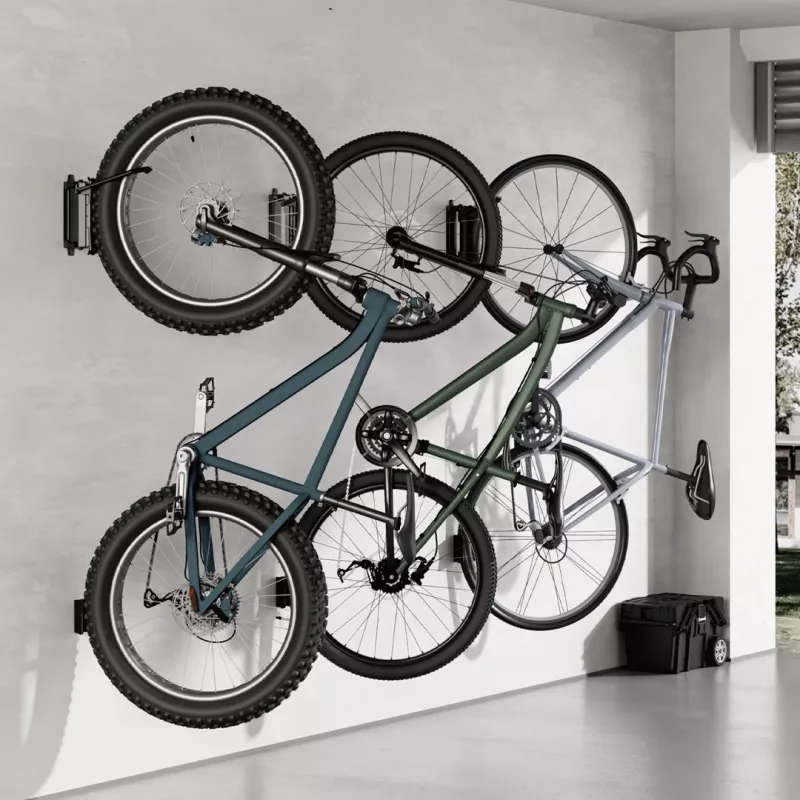 Suporte de parede para bicicleta Maclean, carga máx. 35 kg, ângulo de inclinação ajustável, aço, MC-171