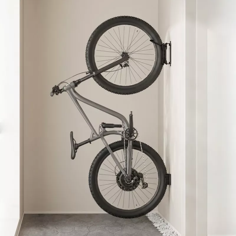 Suporte de parede para bicicleta Maclean, carga máx. 35 kg, ângulo de inclinação ajustável, aço, MC-171