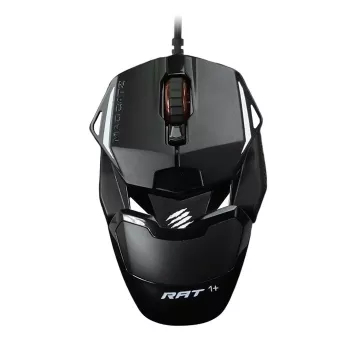 Mad Catz THE AUTHENTIC R.A.T. 1+ Rato gaming (MR01MCINBL000-0) - Preto/Vermelho