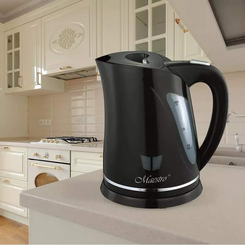 Chaleira elétrica Maestro MR038 1,7 L 2000 W preta