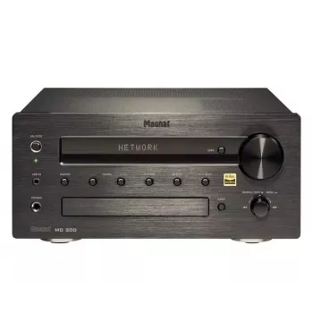 MAGNAT MC-200 Amplificador estéreo com Bluetooth 5.0, Wi-Fi, DAB+ e entrada Phono-MM