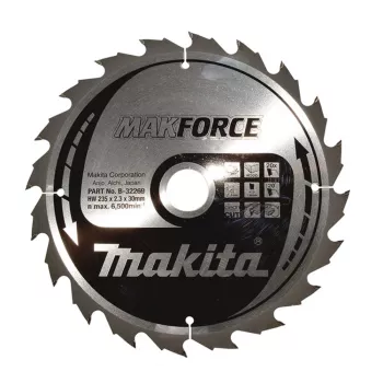 Disco de serra Makita B-32269 Makforce 235x30x20T madeira