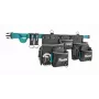 Makita cinto com 3 bolsos – bolsa de ferramentas resistente em poliéster 1680D, preto/azul
