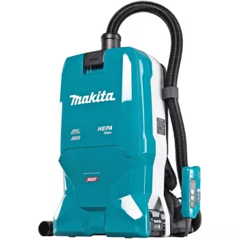 Aspirador de mochila a bateria Makita VC012GZ01 azul (apenas ferramenta)
