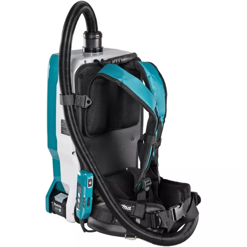 Aspirador de mochila a bateria Makita VC012GZ01 azul (apenas ferramenta)