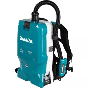 Aspirador de mochila a bateria Makita VC012GZ01 azul (apenas ferramenta)