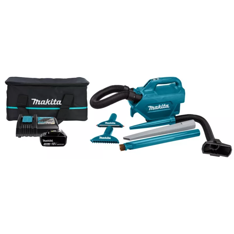 Makita DCL184RF LXT 18V Aspirador a bateria com 1x3,0Ah bateria