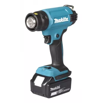 Makita DHG181RT Pistola de ar quente sem fios 18V Conjunto 1x5,0Ah