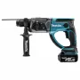Martelo combinado com bateria Makita DHR202RTJ 18V LXT – SDS-Plus, conjunto com 2x5.0Ah, carregador e mala Makpac