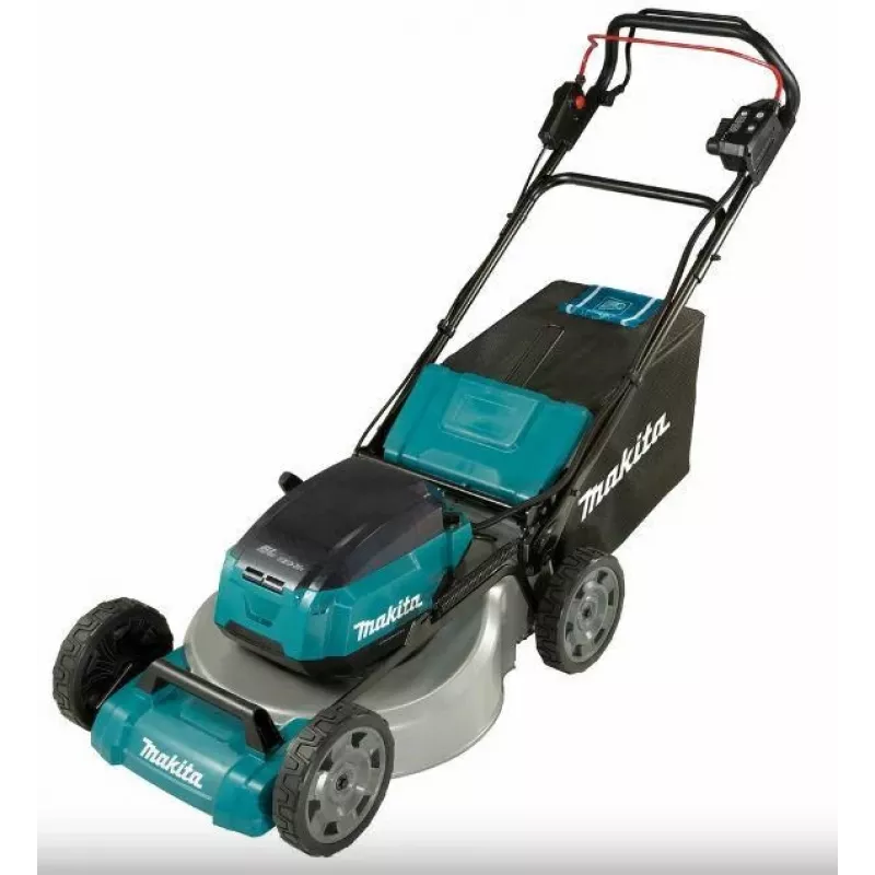 Makita DLM465PT4 36V (2x18V) LXT Corta-relvas empurrado sem escovas 46cm com 4 baterias de 5,0Ah e carregador duplo
