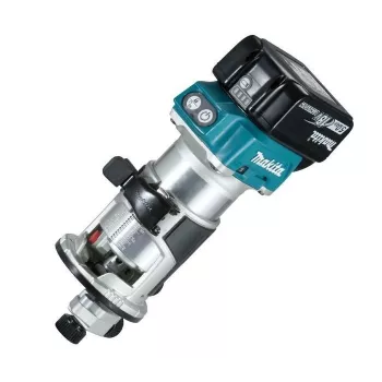 Makita DRT50RTJX2 fresadora a bateria sem escovas com 2 baterias e carregador