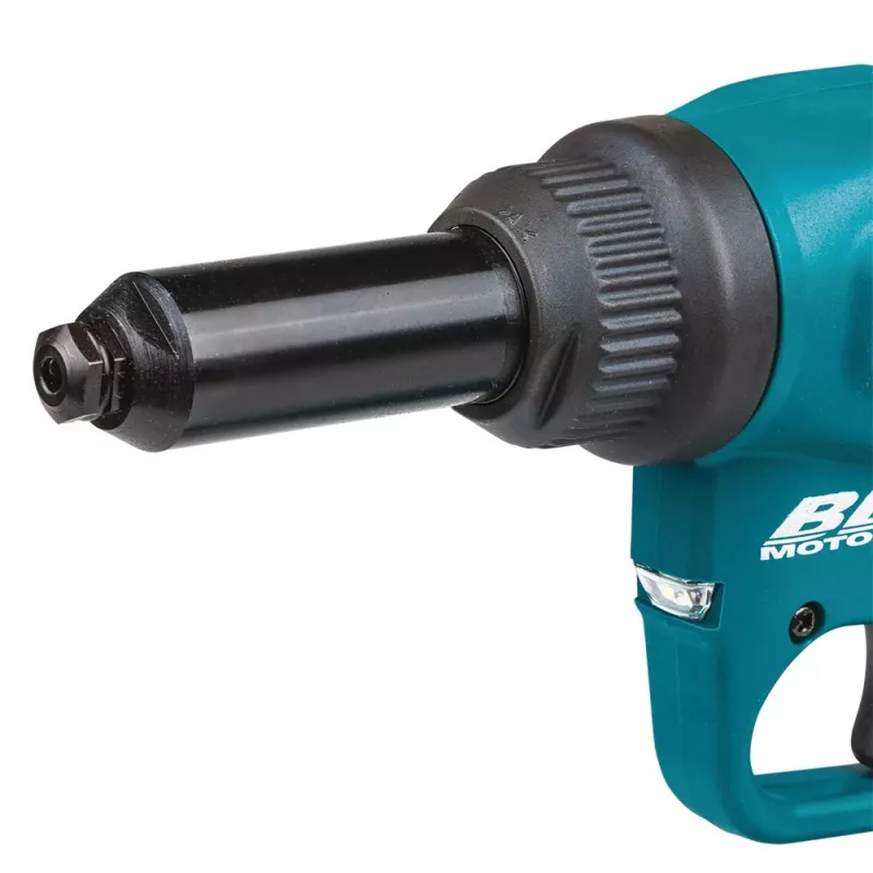 Rebitadeira sem fio Makita DRV150ZJ 18V LXT Brushless (apenas máquina, 10 kN, 2,4-4,8 mm, mala Makpac)
