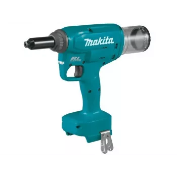Rebitadeira sem fio Makita DRV150ZJ 18V LXT Brushless (apenas máquina, 10 kN, 2,4-4,8 mm, mala Makpac)