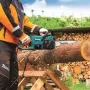Makita DUC307ZX3 Motosserra a bateria 18V LXT Lithium-Ion, guia de 30 cm, apenas máquina, preto/azul
